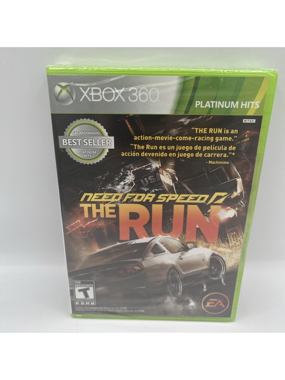 Need for Speed: The Run (Microsoft Xbox 360, 2011) Brand New Sealed Video Game